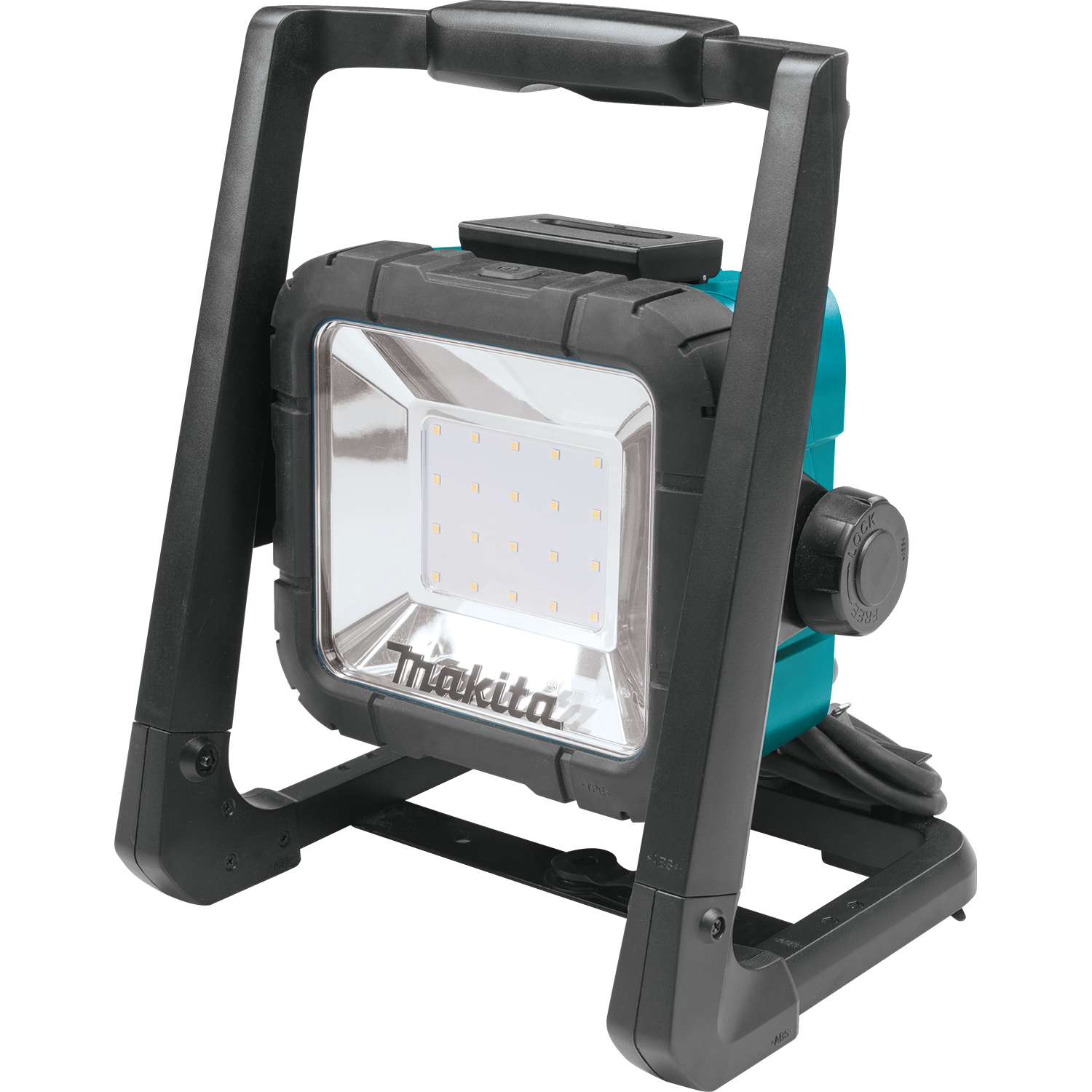 Portable LED Work Light For Milwaukee 18V Battery, 38W 3800LM Cordless Flood Lights With Low Voltage Protection And Usb Type C Charger Port - View #5