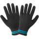 BLACK RUB PALM GLOVE CUT 6