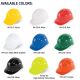RED HARD HAT 6PT RACHET