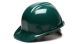 GREEN HARD HAT 6P SNAP SUS