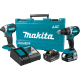 18V 2PC KIT LXT BRUSHLESS