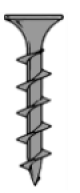 E-Coat ACQ Approved Fasteners HWH with Neoprene Washer