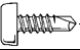 Zinc Pan Framing Self-Drills